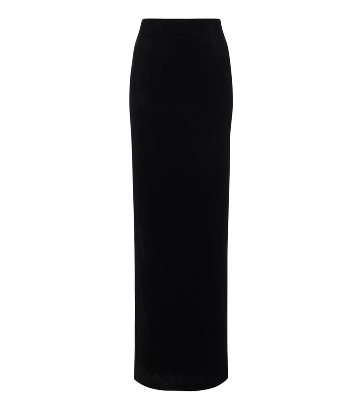 Photo: Roland Mouret Velvet maxi skirt