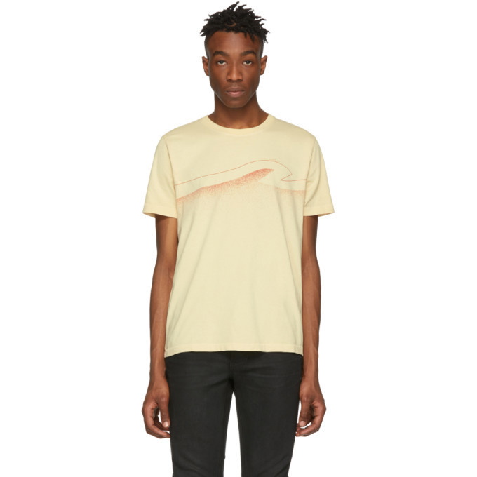 Photo: Nudie Jeans Off-White Colors Roy T-Shirt