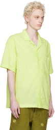 PRESIDENT's Green Patch Pocket Shirt