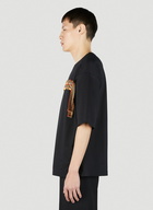 Lanvin - Woven Logo T-Shirt in Black