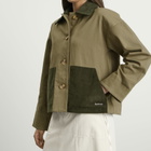 Barbour Women's Cloverdale Casual Jacket in Dusky Green