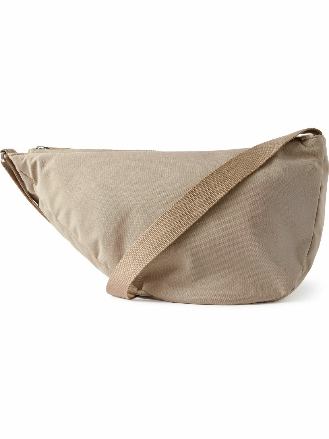 The Row - Slouchy Banana Two Leather-Trimmed Nylon Belt Bag The Row