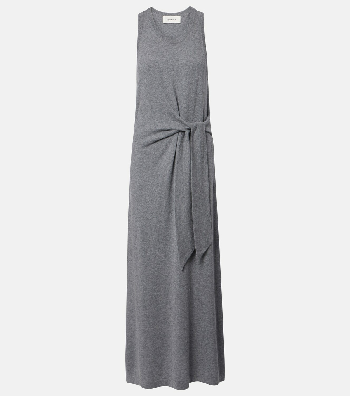 Lisa Yang Angeline cotton and cashmere maxi dress