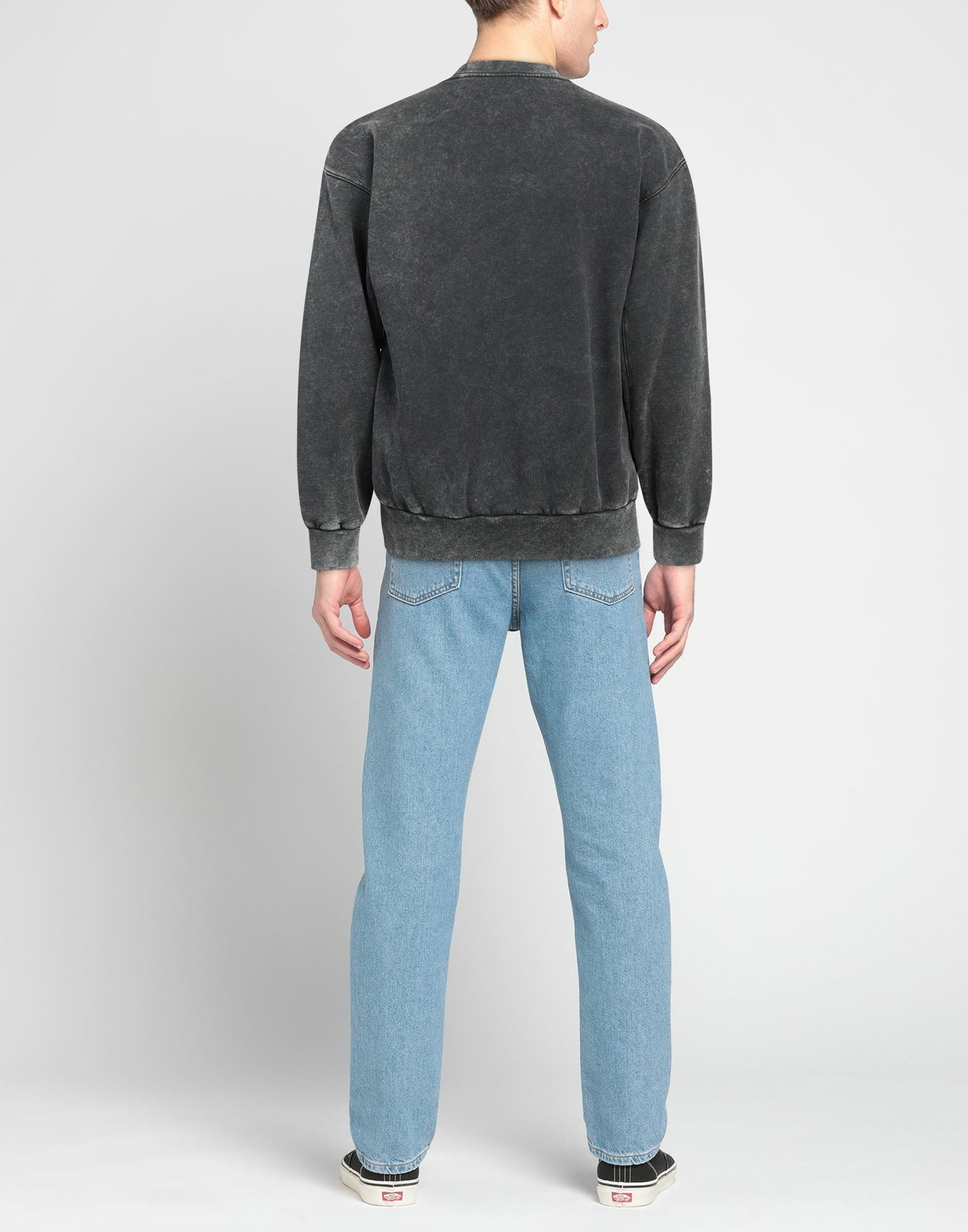 Aries Mens Sweatshirt Charcoal
