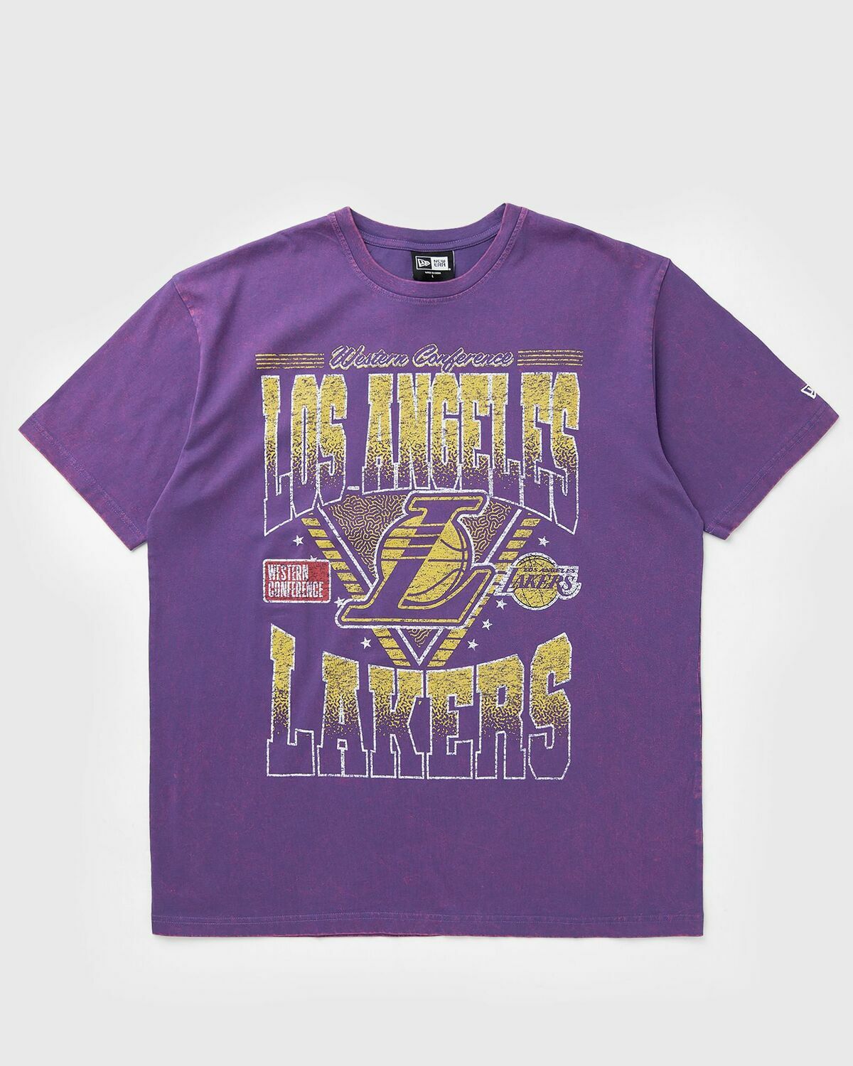 New Era SPTCLAS SSTEE2399 LOS ANGELES LAKERS Purple Mens Shortsleeves/Team Tee