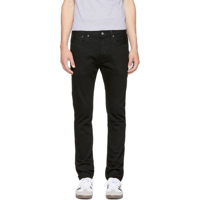 Photo: Levis Black 501 Skinny Jeans