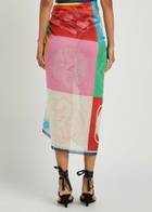 Jacquemus Le Pareo Hippocampe Printed Cotton and Silk-blend Sarong - Multicoloured 1 - One Size