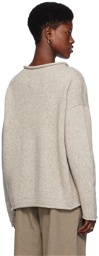 Lauren Manoogian Gray Bateau Sweater