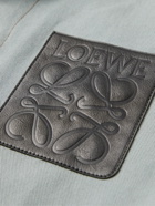 Loewe - Patchwork Cotton-Twill, Canvas and Leather Chore Jacket - Brown