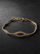 Fernando Jorge - Fluid 18-Karat Gold, Lapis Lazuli and Diamond Bracelet