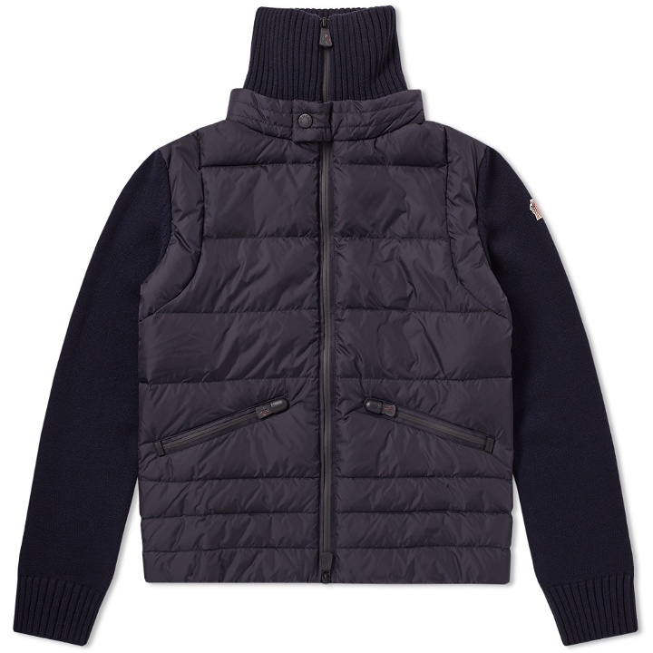 Photo: Moncler Grenoble Down Front Funnel Neck Knit