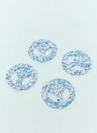 Space Available Set of Four Clouded Peace Coasters
