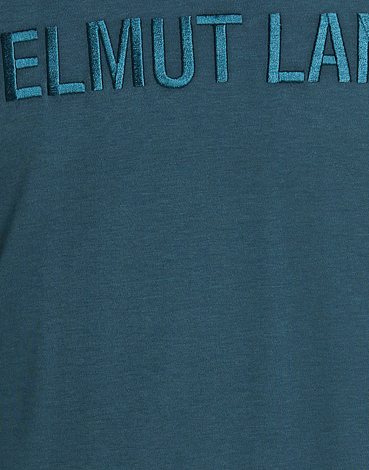 Helmut Lang Mens T-shirt Deep teal