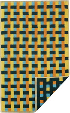 Dusen Dusen Multicolor Weave Towel Set, 3 pcs