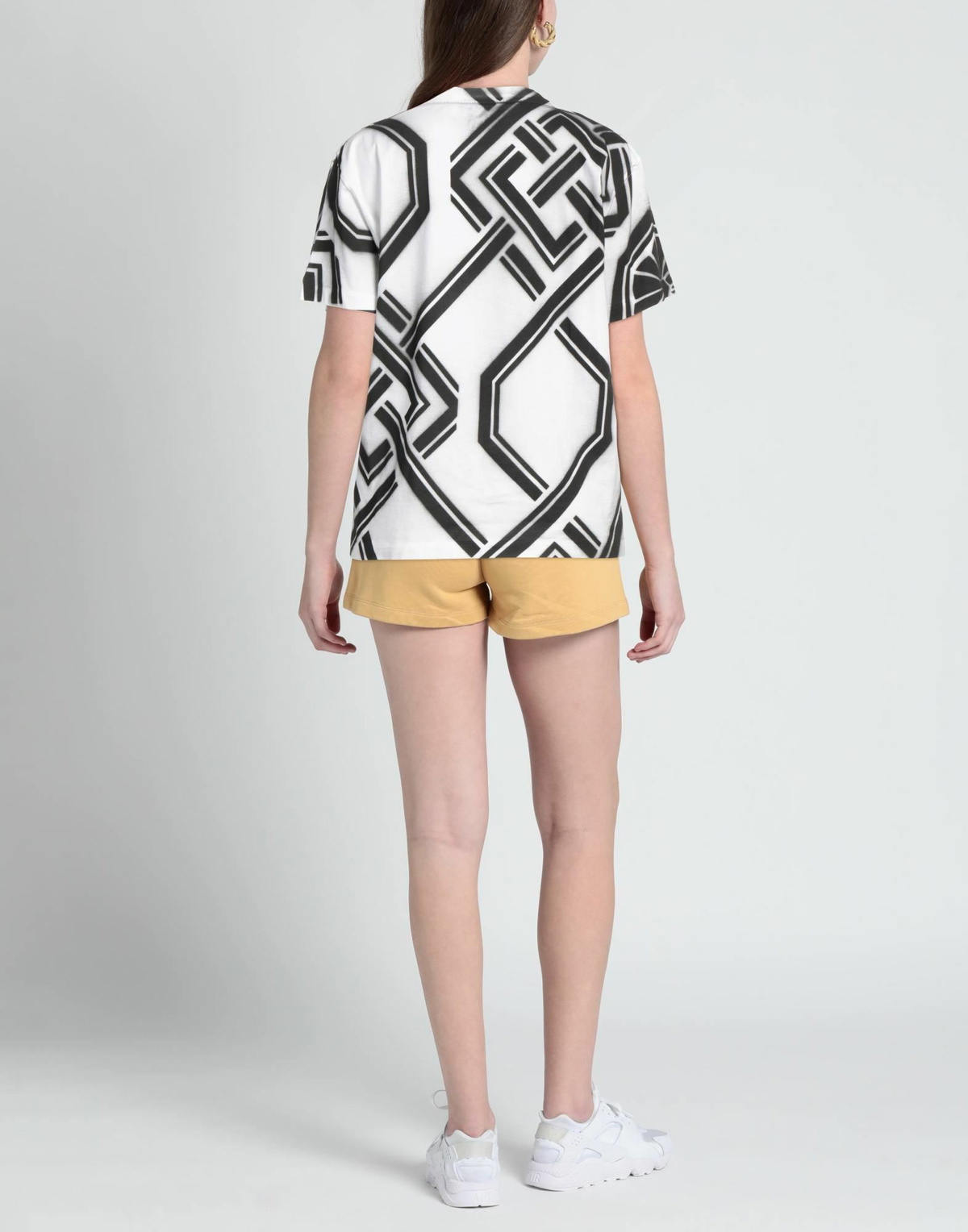 Koché Womens T-shirt in White
