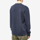 Folk Men's Overdye Boxy Sweat in Indigo