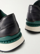 Berluti - Fast Track Full-Grain Venezia Softy Leather Sneakers - Black