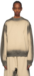 Y/Project Beige & Gray Pinched Sweatshirt