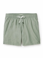 Onia - Charles Straight-Leg Mid-Length Swim Shorts - Green