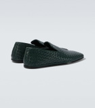 Bottega Veneta Palazzo Intrecciato leather loafers