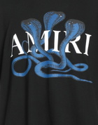 Amiri Mens T-shirt in Black
