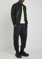 Moncler Grenoble Logo-appliquéd Stretch-jersey Sweatpants Navy