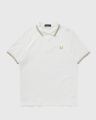 Fred Perry Twin Tipped Fred Perry Shirt White - Mens - Polos