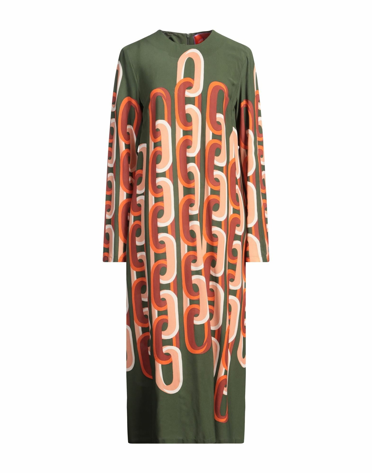 La Doublej Womens Midi dress Military in Green
