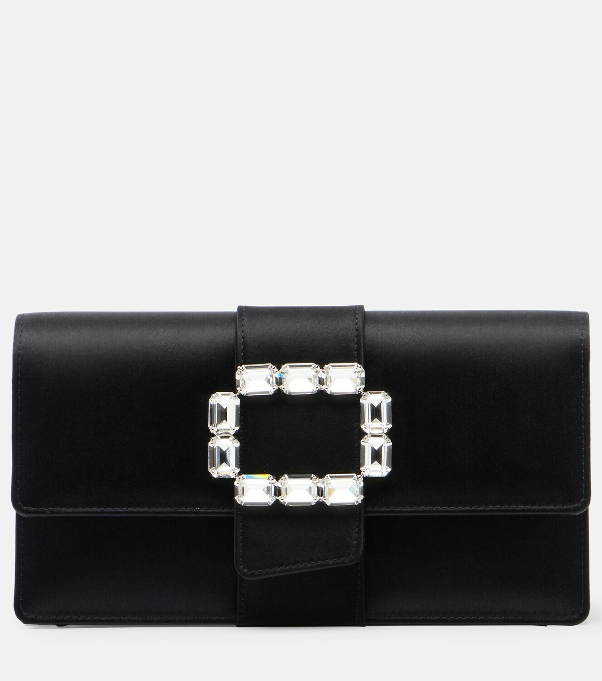 Manolo Blahnik Maycapjou satin clutch