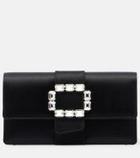 Manolo Blahnik Maycapjou satin clutch