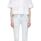 Stella McCartney Blue Skinny Boyfriend Jeans