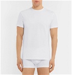 Acne Studios - Edvin Stretch-Cotton Jersey T-Shirt - White
