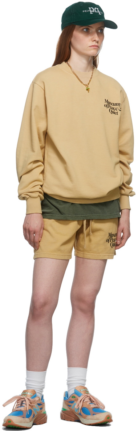 Museum of Peace & Quiet SSENSE Exclusive Tan Mid Century Shorts