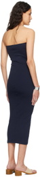 FLORE FLORE Navy Liv Midi Dress