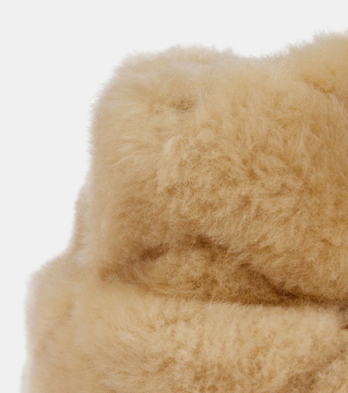 Loro Piana Maggie quilted shearling hat