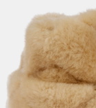 Loro Piana Maggie quilted shearling hat