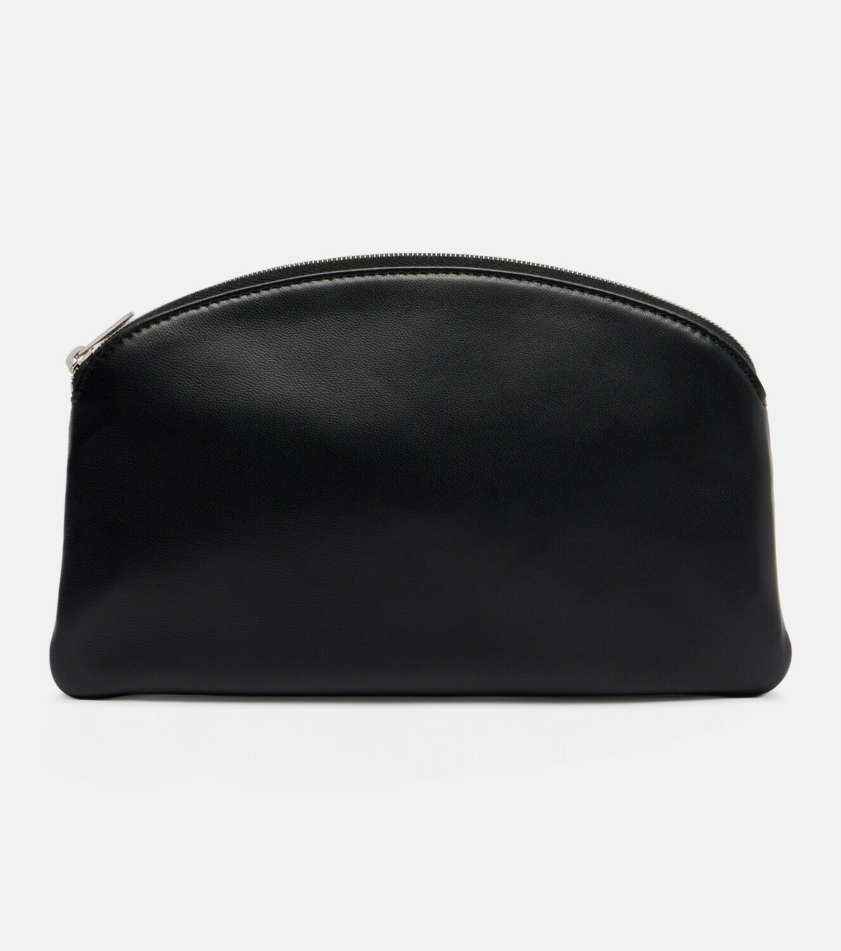 The Row Round leather coin purse