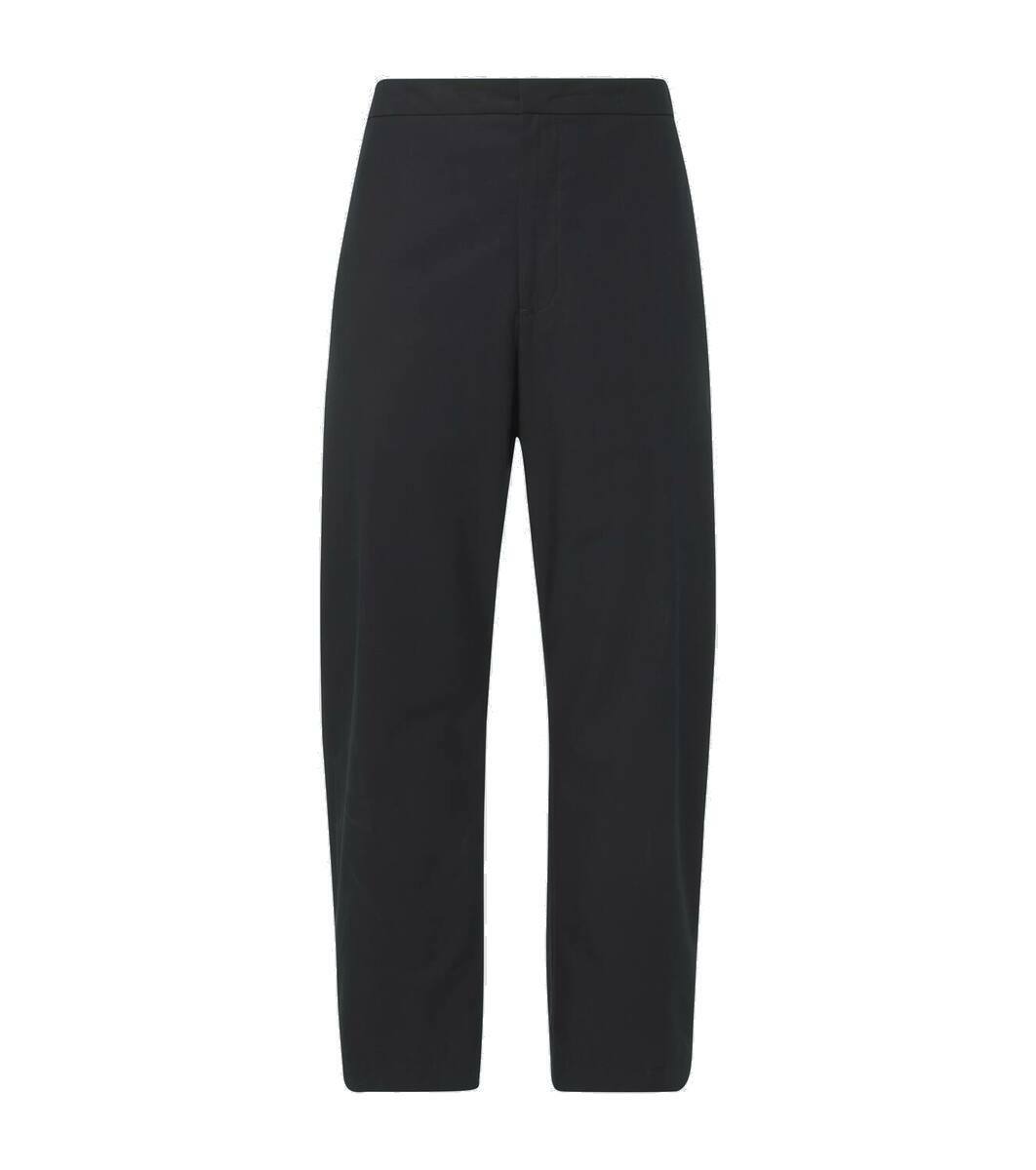 Jil Sander Mid-rise wide-leg wool pants Jil Sander