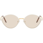 Fendi White FF Diamonds Sunglasses