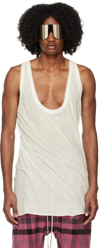 Photo: Rick Owens Off-White Fog Tank Top