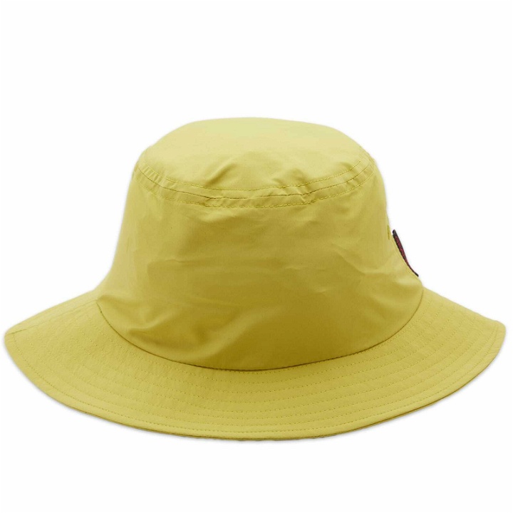 Photo: Gramicci Men's Shell Bucket Hat in Foggy Lime