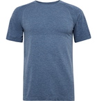 Lululemon - Metal Vent Tech 2.0 Mélange Stretch-Jersey T-Shirt - Blue