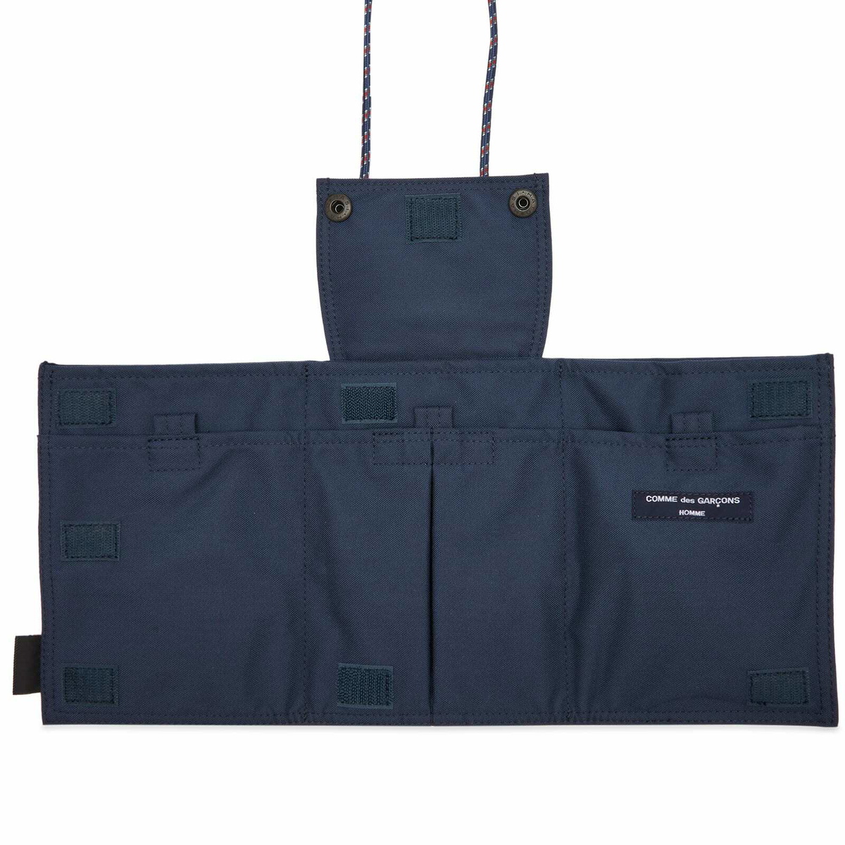 Comme des Garçons Homme Men's x Porter Cordura Pouch Bag in Navy 