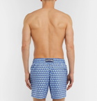 Vilebrequin - Mahina Mid-Length Printed Swim Shorts - Blue