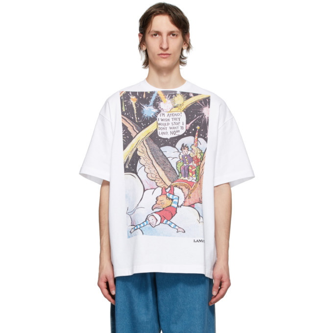 Photo: Lanvin White Fireworks T-Shirt