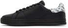 Versace Jeans Couture Black Court Sneakers