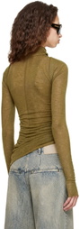 Entire Studios Khaki Gres Top