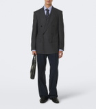 Dunhill Double-breasted wool and cashmere blazer