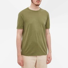 Officine Generale Men's Pigment Dyed T-Shirt in Turtle Green