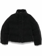 ENTIRE STUDIOS Black Velvet Puffer Jacket